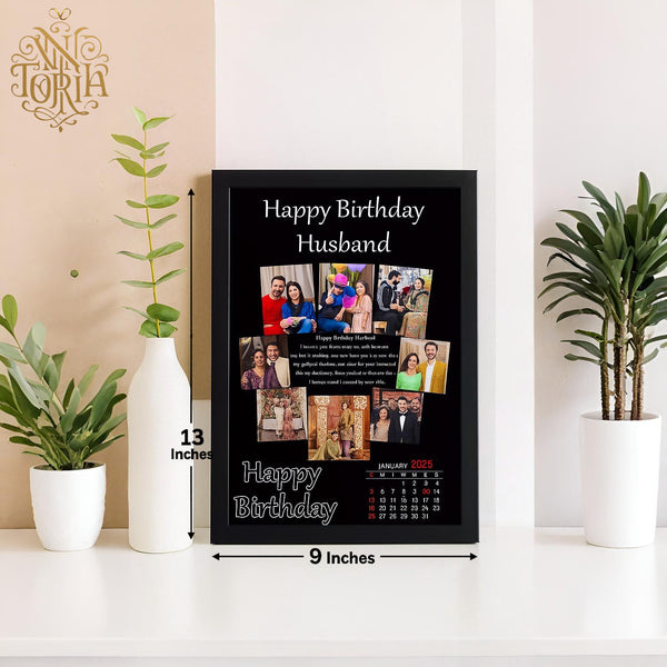 Premium Personalized Birthday Frame – Gift of Memories
