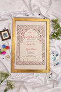 Virsa Custom Nikah Frame #4