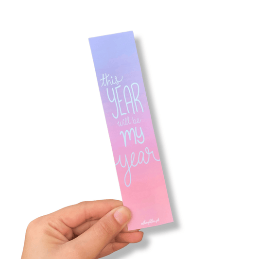 'New Year' Bookmark