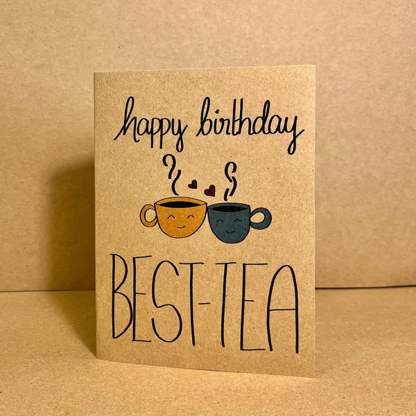 HBD Best-Tea Card