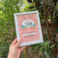 Best Teacher Certificate Frame