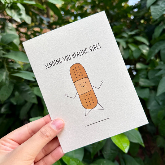 Healing Vibes Card