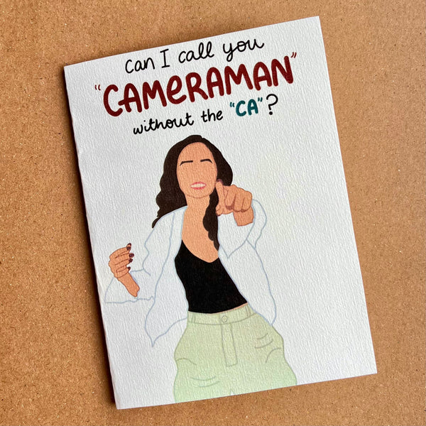 CAMERAMAN Card