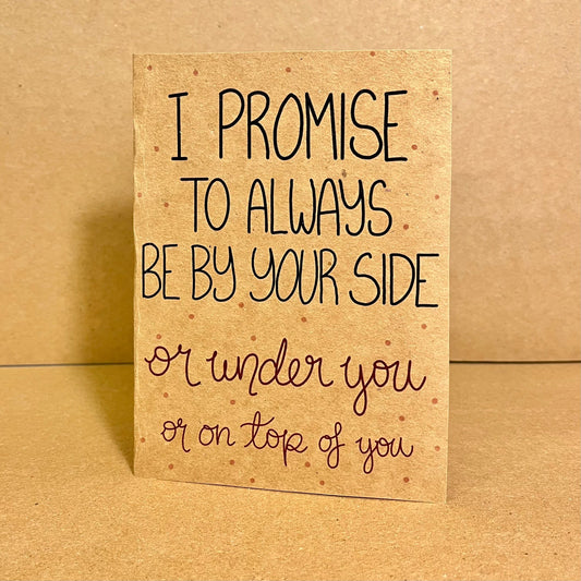 I Promise To Always Card