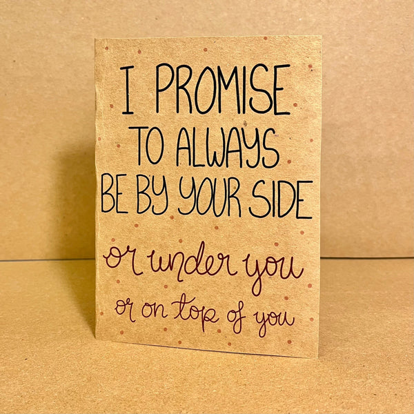I Promise To Always Card