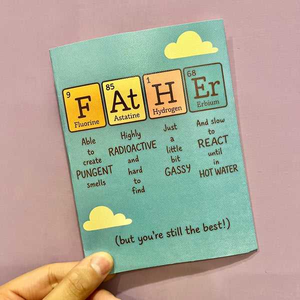 Father Chemistry Card