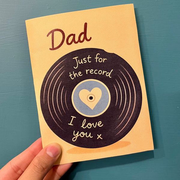 Dad Record Card