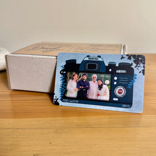 Dad's Camera Wallet Card
