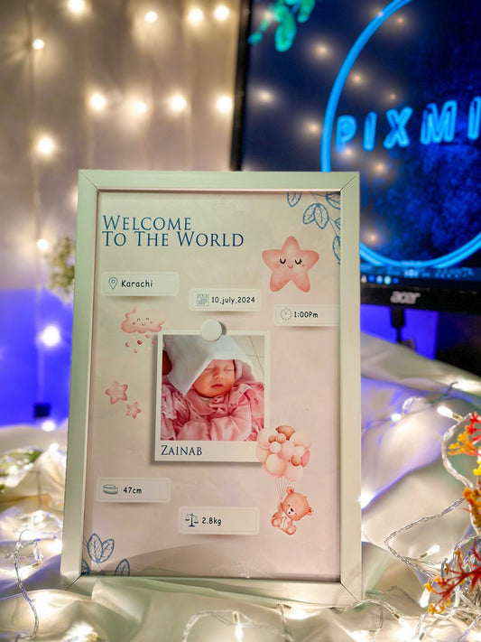 Born Baby Frame