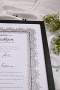 Virsa Custom Nikah Frame #3