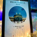 Umrah Mubarak Frame