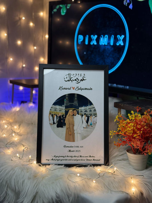 Umrah Mubarak Frame