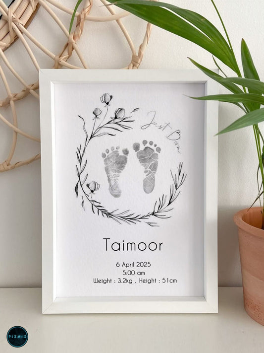 Baby Hand & Footprint Frame