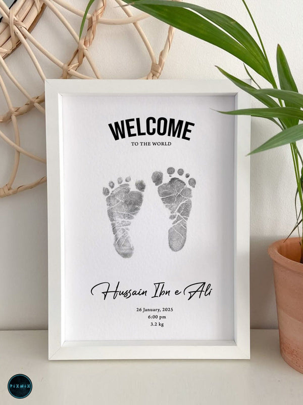 Baby Hand & Footprint Frame