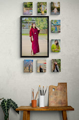 CUSTOM FRAME & 8 TILES