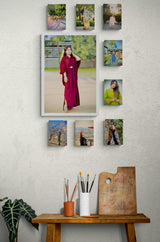 CUSTOM FRAME & 8 TILES