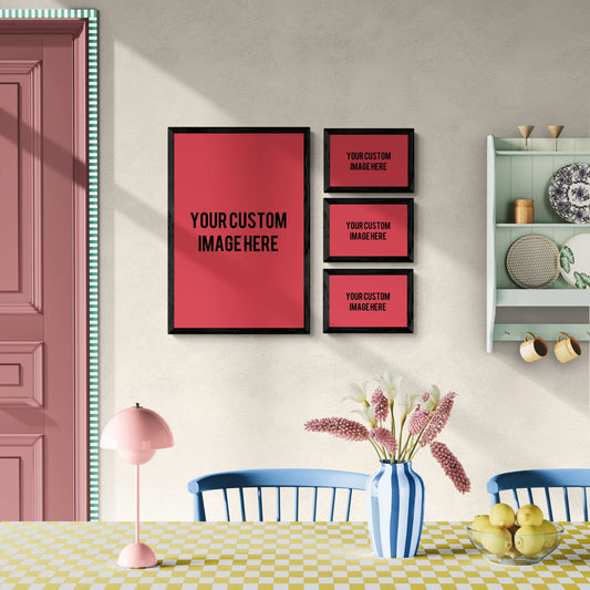 Custom Wall Frame Set | 4 Pcs