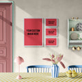 Custom Wall Frame Set | 4 Pcs