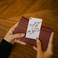 Couple Wallet Card – Romantic Metal Card Gift for Him or Her