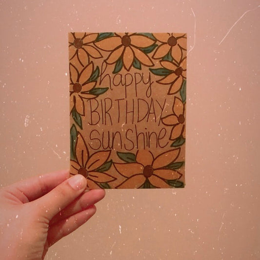 HBD Sunshine Card