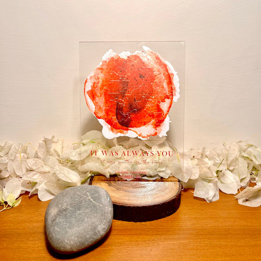 Firefly Star Map Acrylic Tag