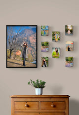 CUSTOM FRAME & 8 TILES