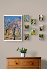 CUSTOM FRAME & 8 TILES